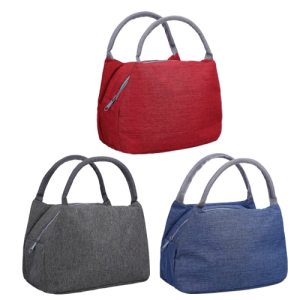 LONCHERA TOTE ROJO (LON 005 - POLIÉSTER)