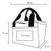 HIELERA COOLER GRIS (LON 014 - POLIÉSTER)