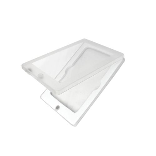 ESTUCHE PLASTICO PARA TARJETA O MEMORIA USB (VAR028-BL-U) BLANCO