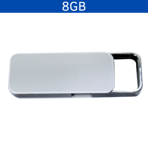 MEMORIA USB CLIC 8GB                                       (USB143-BL-U) BLANCO