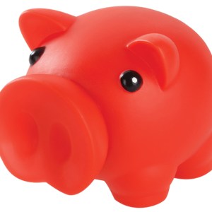 ALCANCIA PLASTICO BARRY MNY5189 ROJO (Plástico)