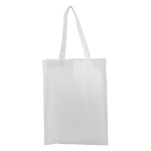 BOLSA ECOSTYLE C/FUELLE NONW02 BLANCO (Non Woven)