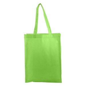 BOLSA ECOSTYLE C/FUELLE NONW02 VERDE CLARO (Non Woven)
