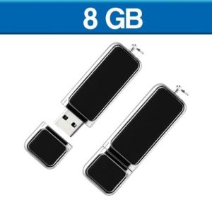 MEMORIA USB DELUXE 8GB (USB028-U) NEGRO