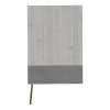 Libreta Milan Gris (O 083 - poliuretano)
