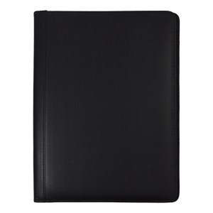 CARPETA CON PORTANOTAS OFICIO ÉPSILON OF4934 NEGRO (Curpiel)