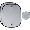 PARASOL DOBLE PARA AUTO ELIPSIS PSO9263 PLATA (Poliéster)