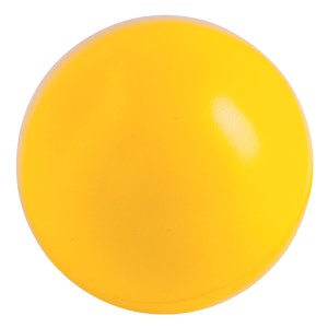 ANTIESTRES PELOTA PU1 AMARILLO Ø 6.3 cm (Poliuretano)