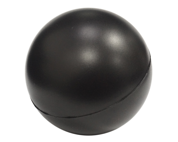 ANTIESTRES PELOTA PU1 NEGRO Ø 6.3 cm (Poliuretano)