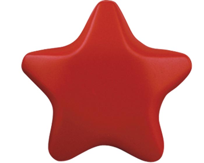 Antiestres Estrella PU3 Rojo (Poliuretano)