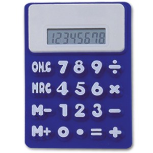CALCULADORA SILICON RC04 AZUL (Silicón)