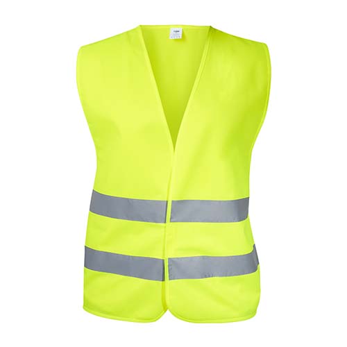 CHALECO DE SEGURIDAD SIKKER AMARILLO SEC 001 Y (POLIÉSTER)