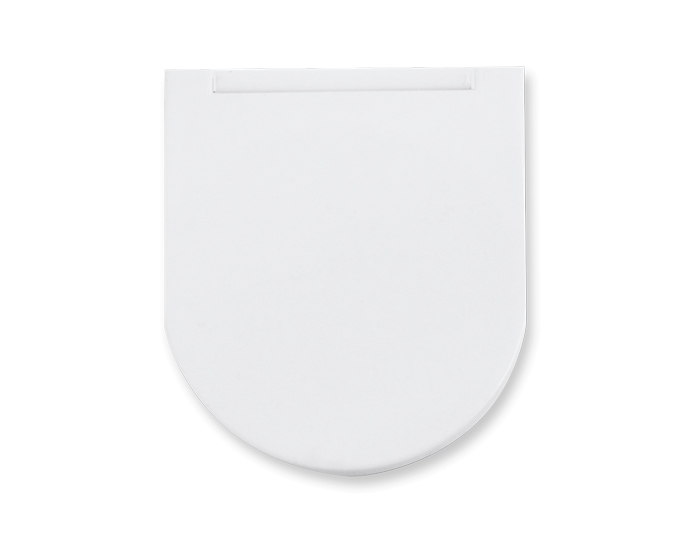 ESTUCHE C/2ESPEJOS BASIC SF301 BLANCO (Plástico)