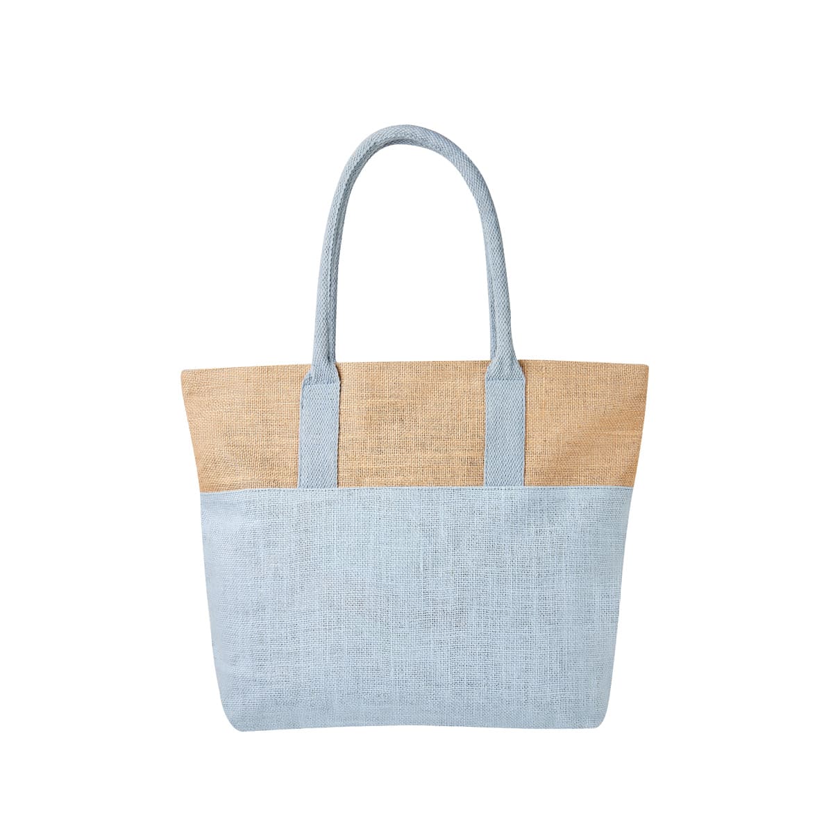 BOLSA GRECIA AZUL SIN 288 A (YUTE / ALGODÓN)