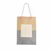 BOLSA CANDY BEIGE SIN 604 BE (YUTE / ALGODÓN)