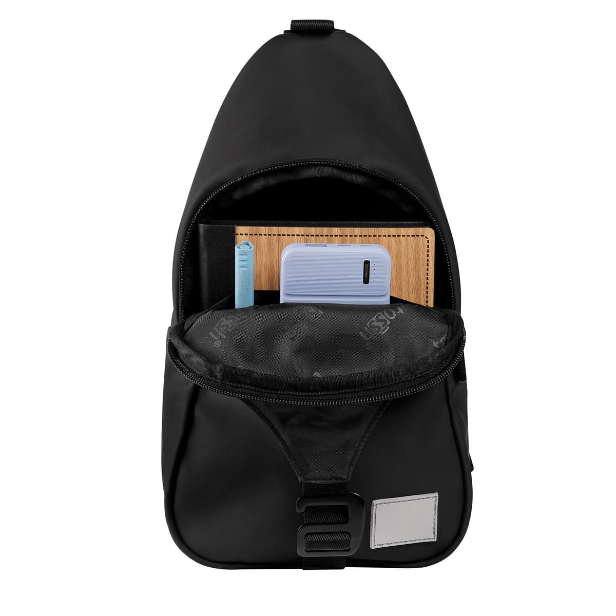 SIN-606-N_4.jpg Mochila de Viaje Chaud Negro SIN 606 N (Poliéster / curpiel)