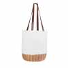 BOLSA KORI BLANCO SIN 617 B (ALGODÓN / POLIÉSTER / CURPIEL / MIMBRE)