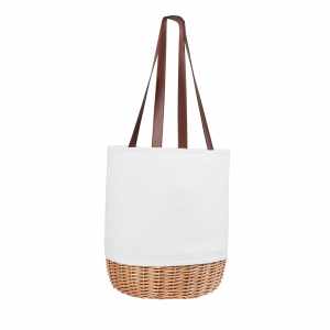 BOLSA KORI BLANCO SIN 617 B (ALGODÓN / POLIÉSTER / CURPIEL / MIMBRE)