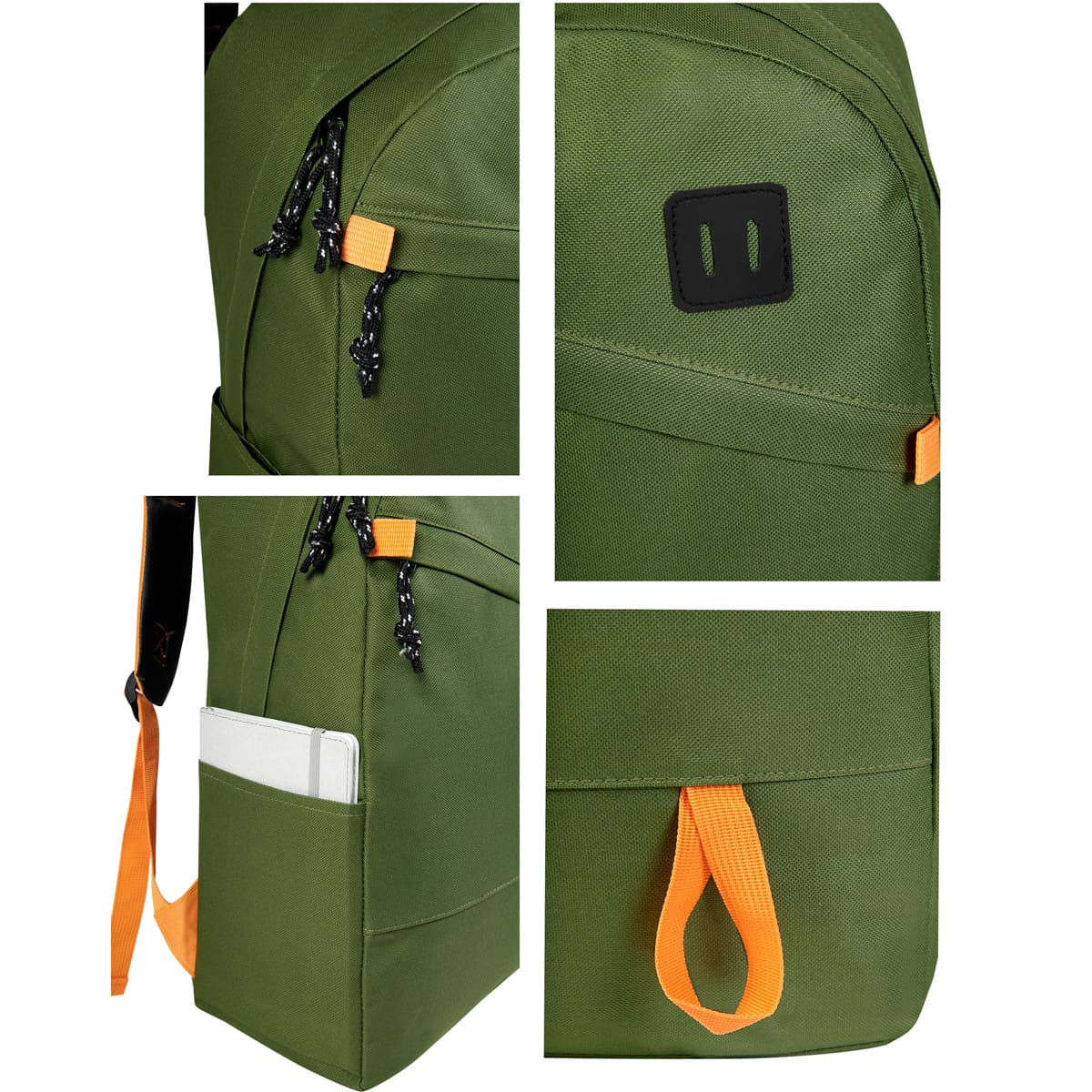 SIN-716-V_3.jpg Mochila Stowe Verde SIN 716 V (Poliéster)