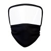 CARETA CON CUBREBOCAS QUEBEC NEGRO SLD 067 N (POLIÉSTER CUBREBOCAS / PET CALIBRE 15 CARETA)