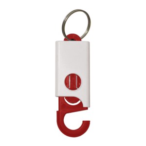 LLAVERO PLASTICO INDIANA SLG113A ROJO (Plástico)
