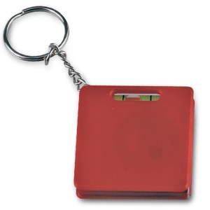 LLAVERO C/FLEX. LEVEL SLJ102 ROJO (Plástico)