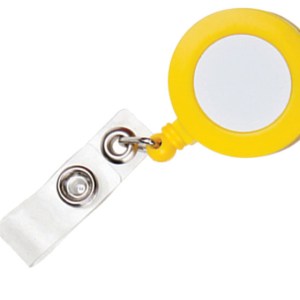 PORTA GAFETE YOYO SLK05 SOLIDO AMARILLO (Plástico)