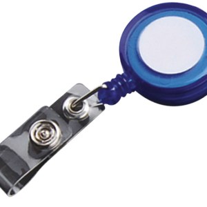 PORTA GAFETE YOYO SLK05 TRANSLUCIDO AZUL (Plástico)
