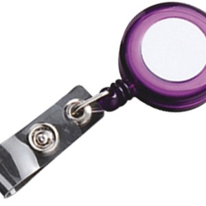 PORTA GAFETE YOYO SLK05 TRANSLUCIDO MORADO (Plástico)