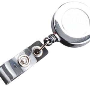 PORTA GAFETE YOYO SLK05 SOLIDO PLATA (Plástico)