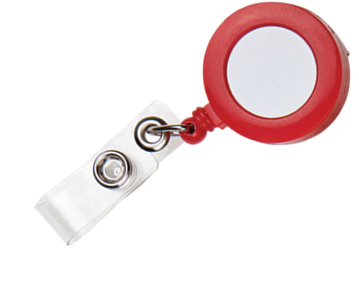 PORTA GAFETE YOYO SLK05 SOLIDO ROJO (Plástico)