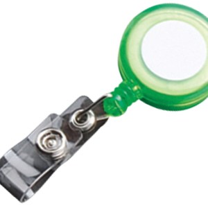 PORTA GAFETE YOYO SLK05 TRANSLUCIDO VERDE CLARO (Plástico)