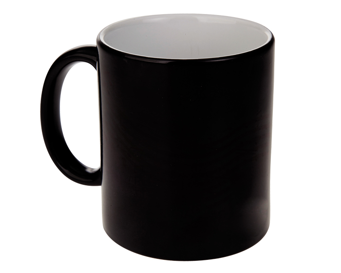 TAZA MAGICA (BAS.) 11OZ. MERLIN SUB116 NEGRO (Cerámica)