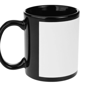 TARRO SUBLIMACION (BLS) 11OZ. VENUS SUB117 NEGRO (Cerámica)