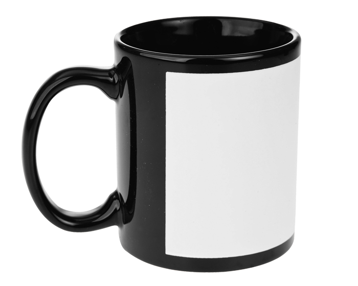 TARRO SUBLIMACION (BLS) 11OZ. VENUS SUB117 NEGRO (Cerámica)