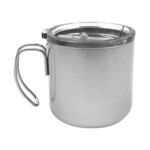 TAZA CHAI PLATA (T 101 - ACERO INOXIDABLE)