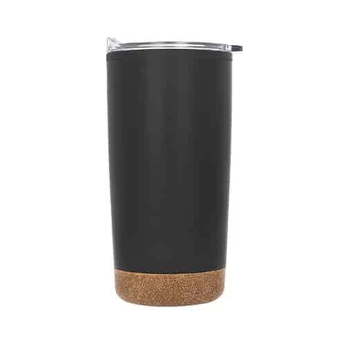 TERMO COCOA NEGRO (T 119 - ACERO INOXIDABLE/CORCHO)