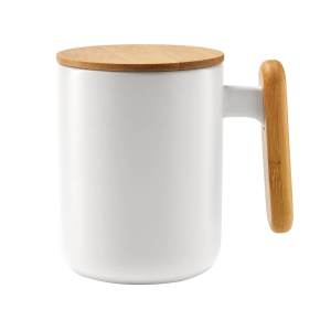 TAZA HANOI BLANCO TAZ 060 B (CERÁMICA / BAMBÚ)