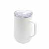 Taza Tasse Negro Blanco TAZ 062 B (Acero inoxidable / plástico)