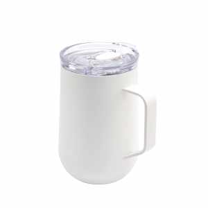 TAZA TASSE NEGRO BLANCO TAZ 062 B (ACERO INOXIDABLE / PLÁSTICO)