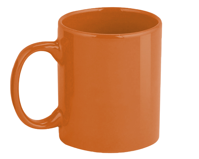 Tarro 11OZ. Tahiti TL7102 Naranja (Ceramica / A040169 / articulos promocionales)
