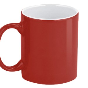 TARRO 11OZ. TAHITI TL7102 ROJO (Cerámica)