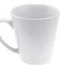 TARRO CONICO 11OZ. TL9749 BLANCO (Cerámica)