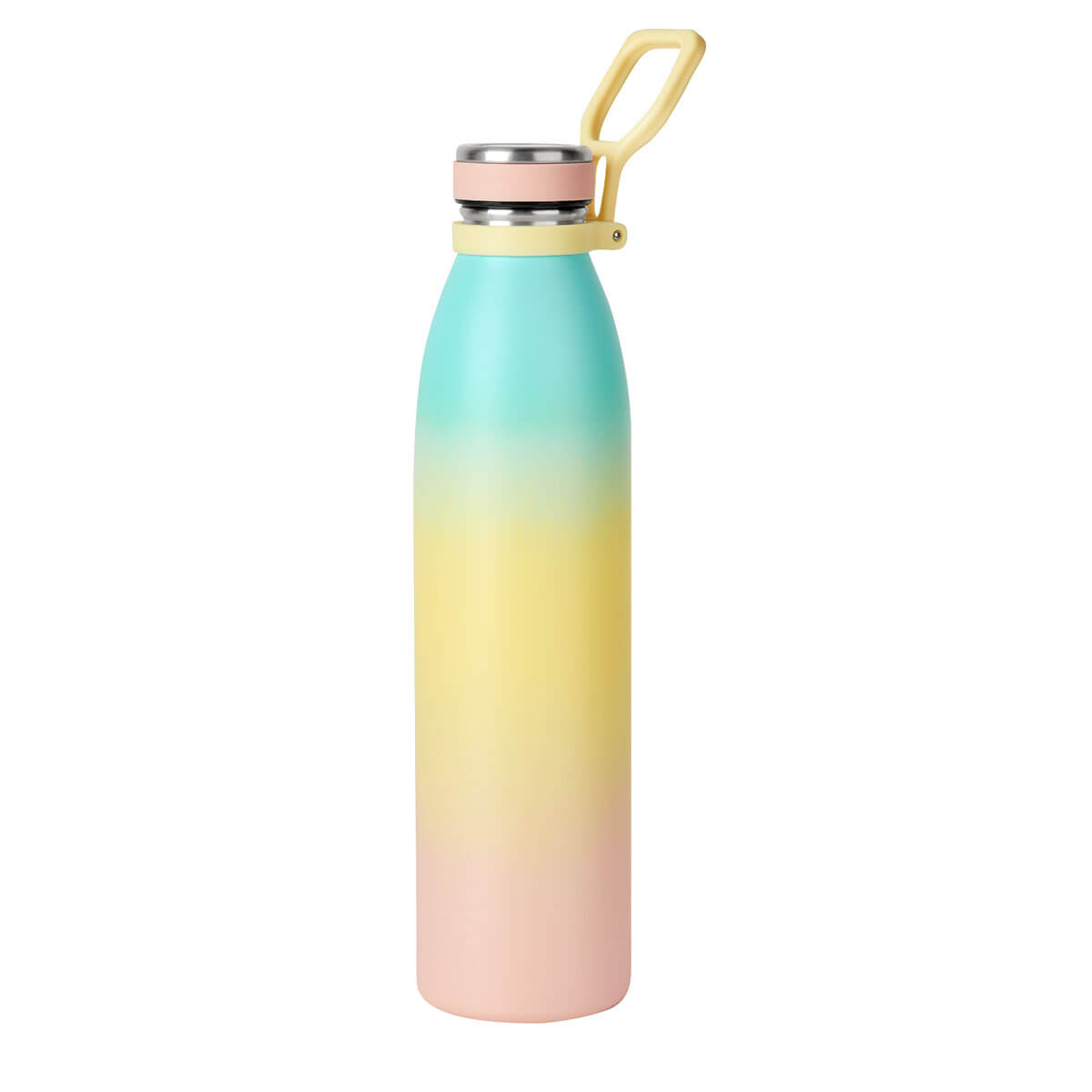 TERMO MANDALA AMARILLO TMPS 181 Y (ACERO INOXIDABLE / PLÁSTICO)