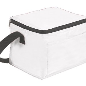 HIELERA/LONCHERA ECONOMICA EVEREST TXH2254 BLANCO (Poliéster 210D / PEVA)