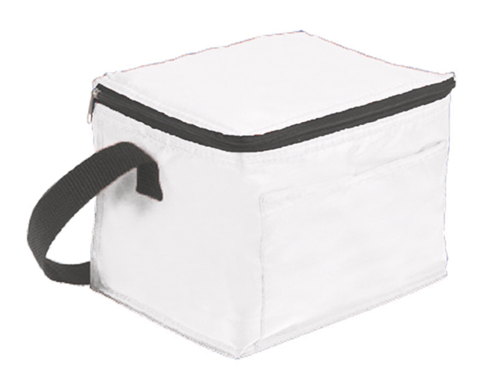 HIELERA/LONCHERA ECONOMICA EVEREST TXH2254 BLANCO (Poliéster 210D / PEVA)