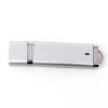 MEMORIA USB LUXURY 4GB                                                                          (USB036-U) PLATA
