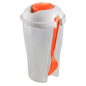 VASO PARA ENSALADA ANTARA VEP4302 NARANJA (Plástico)