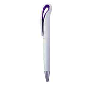 BOLÍGRAFO CISNE MORADO (BP-7435B - PLÁSTICO)
