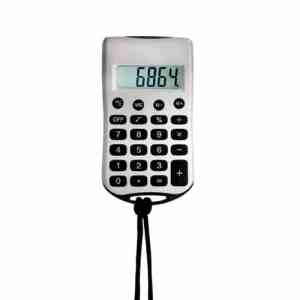 CALCULADORA TEXAS GRIS (CA 001 - PLÁSTICO)